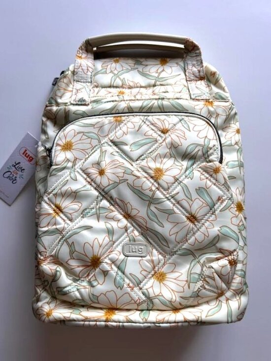 Lug Hovercar Backpack Sage Daisies